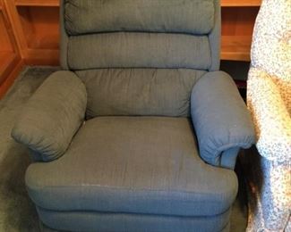 #10 Lazy-Boy Blue Rocker Recliner   $ 65.00