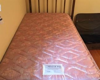 #14 Twin mattress/Boxsprings  $ 50.00 
#15 Brass Twin Headboard/Footboard  $ 125.00