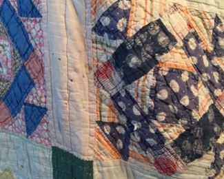 #13 As Is - old vintage Quilt  $ 35.00