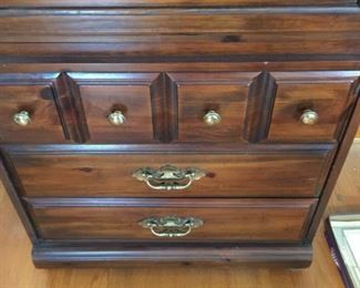 #24  Bookshelf w/flip-down Door & 3 drawers & 1 shelf  $ 75.00