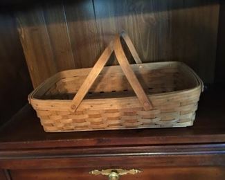 #26 Longaberger Basket   $ 25.00
