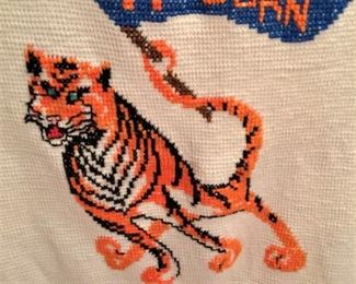 #55 Hand knitted Auburn blanket  $ 30.00