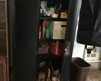 #37 metal tool cabinet Sedsel with keys 36"W x 18'D x 72"H  $ 75.00