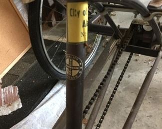 #38 Schwinn 3 wheel tricycle  $ 150.00