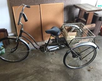 #38 Schwinn 3 wheel tricycle  $ 150.00