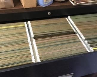 #41 (2) black legal size file cabinet 42"Wx18"Dx40"H 50.00 each