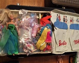 #53 Vintage Barbie and Midge doll case  $ 25.00 (contents not included)