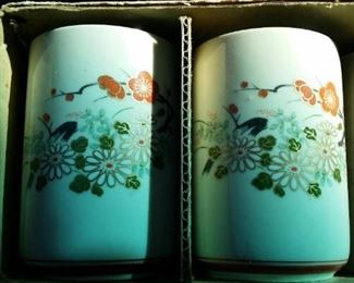 tbs set of 6 Japaense tea cups