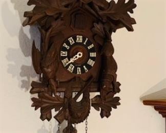 CASH ONLY..... CUCKOO CLOCK