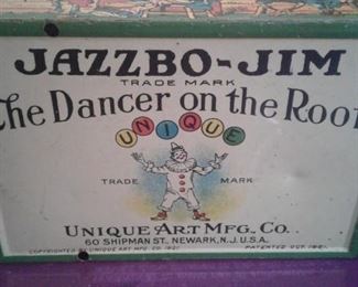bottom of Jazzbo Jim toy