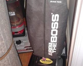 Multiple vacuums and steamers