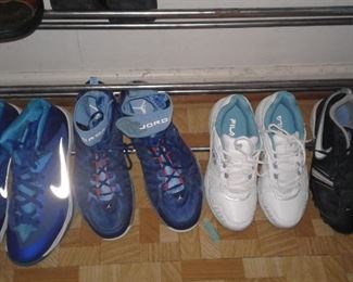 Those are air Jordans on the end