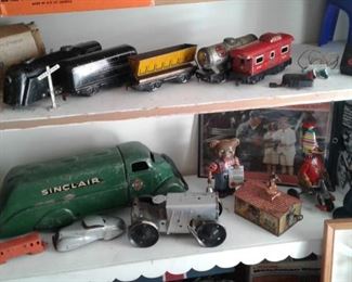 Wind up toys and trains