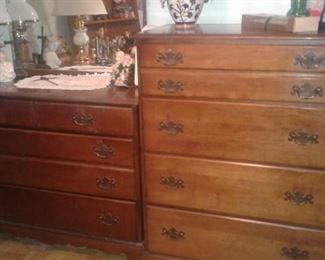 Dressers-bed not shown