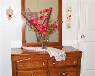 STYLISH DRESSER, WE HAVE THE MATCHING NIGHT STAND and BOOKSHELF WITH DESK