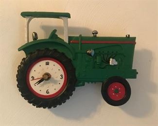 Tractor Clock