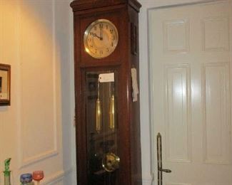 German Tall Case Clock, circa 1930