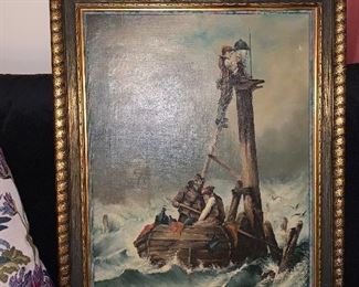 SIGNED 1912 AH MEYER LISTED ARTIST