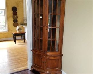 Beautiful All Wood Curio Cabinet Starting at $200.