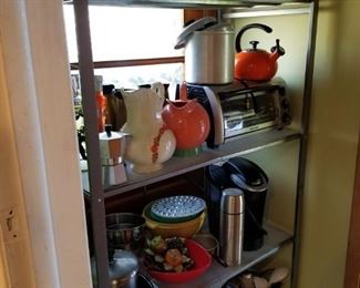 Loads of kitchen housewares new and vintage