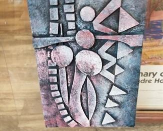 Sculpted artwork