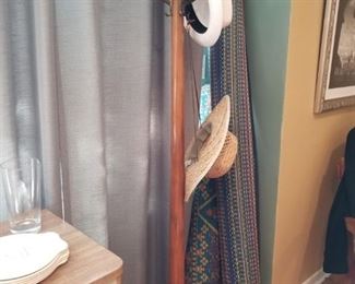 Antique coat hat rack
