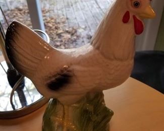 Ceramic chicken