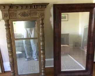 Two very old mirrors