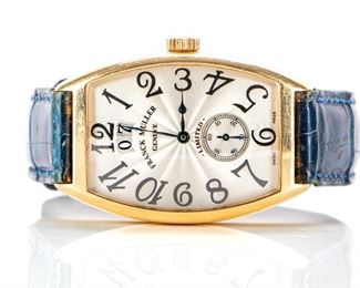 Franck Muller 2851 S6 Limited Edition Big Date Casablanca 18k Yellow Gold Automatic