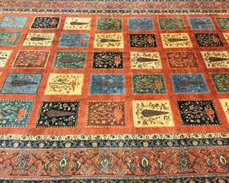 Hand Knotted Wool Carpet 155” X 103” Came From A Pet Home