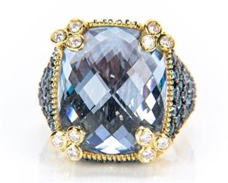 18K Gold Monaco Ring By Judith Ripka