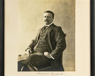 C.M. Bell Photograph Of Theodore Roosevelt