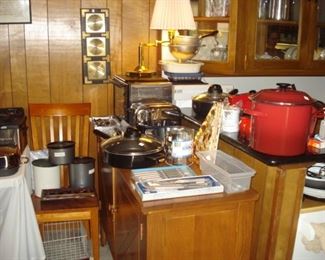 La Cruset cookware, toaster oven