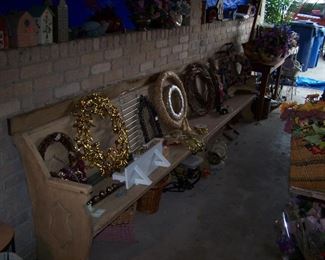 vintage church pew, 11'6" long