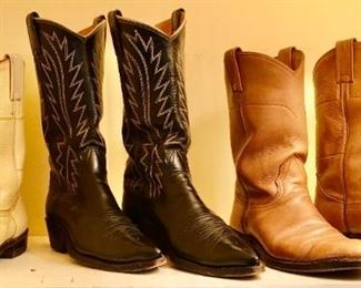Western Boots Bronzes