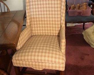 Detail of Wingback. Very clean.