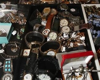 assorted men's and women's watches