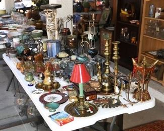 Various whimsical home decor pieces