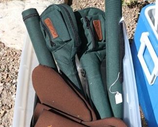 New Cabela's fly fishing rods cases and gear