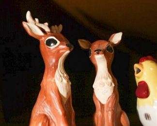 Vintage salt and pepper shakers