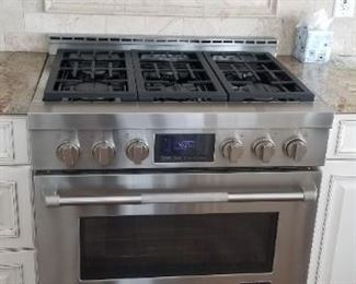 Jenn-Air 6-burner gas range