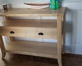 Foyer table with drawers