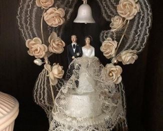 Vintage Wedding Cake topper