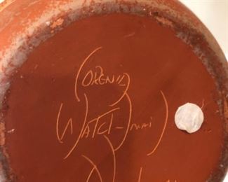 Navajo Pottery Vase signed
