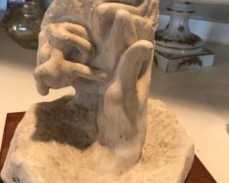 Hand of God Rodin Sculpture 1965 Spadem Hand Clay Man Woman