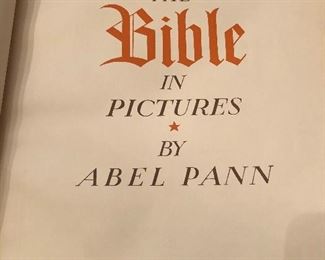 The  Bible in Pictures By Abel Pann 