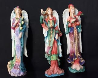 Set of 3 Lenox Angels of life figures