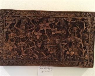 Vintage Thai Wall Hanging