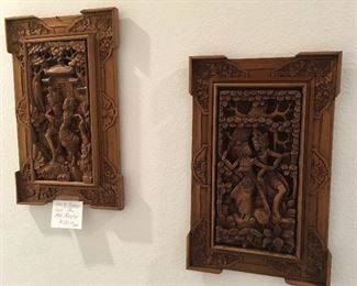 More Vintage Thai Wall Hangings