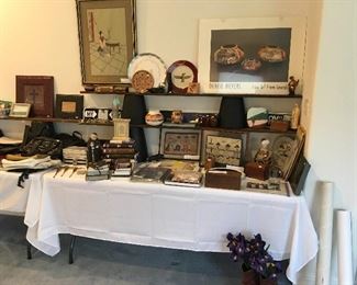 Denise Meyers Fine Art From Gourds Poster, Bible Collection, 1970 Nova Scotia Needlepoint Fisherman Pictures